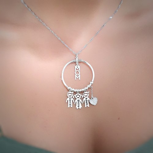 שרשרת MOM חישוק ילדים דגם LAA16