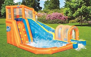מתקן קפיצה מתנפח רטוב עם מים Bestway 53303 - פארק מים  HURRICANE-קפיץ קפוץ