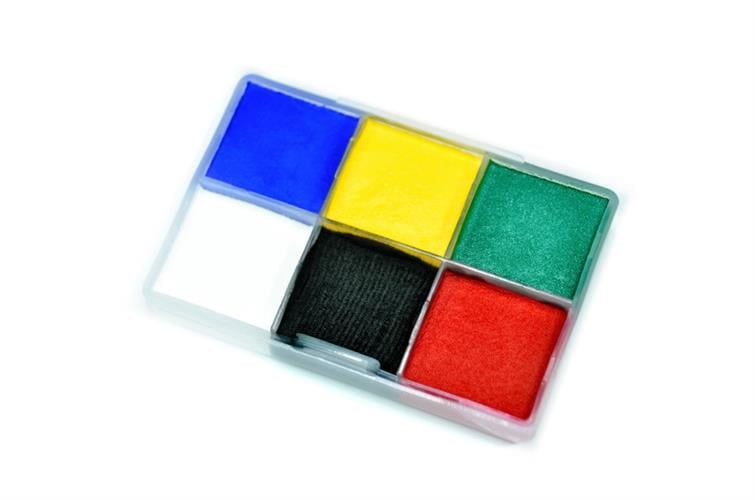 צבע מים 6 גוונים בסט (90 גרם)