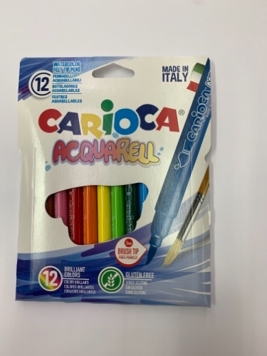 טושים קריוקה 12 אקוורל