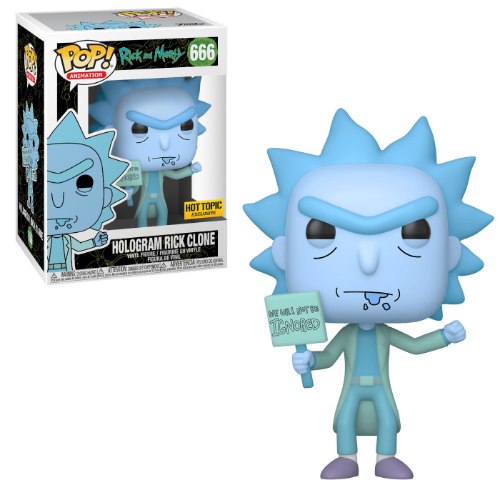666 Hologram Rick Clone