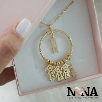 שרשרת MOM חישוק ילדים דגם LAA16