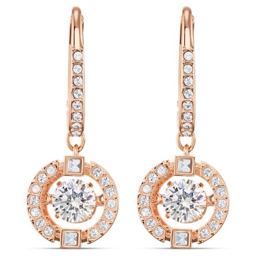 עגילים SWAROVSKI קולקציית Sparkling DC