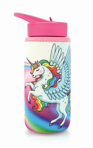 בקבוק + כיסוי טרמי חד קרן