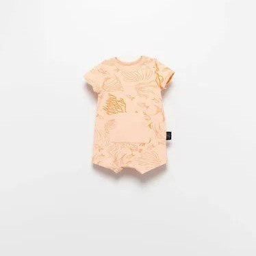 אוברול קנגורו MOINOI ורוד סלמון 3-24