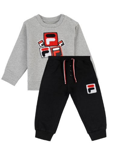 חליפת לוגו פרוותי 0-8 שנים