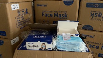 ארגז מסכות כירוגיות כחולות (סה"כ 2000 יח') כולל משלוח חינם!