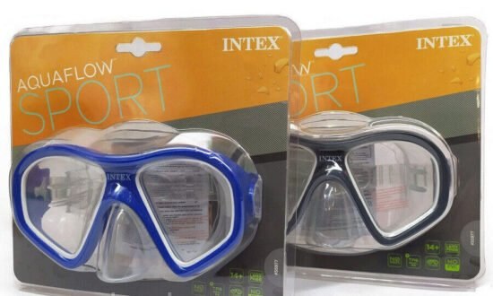 מסכת צלילה כחול/שחור 14+ 55977