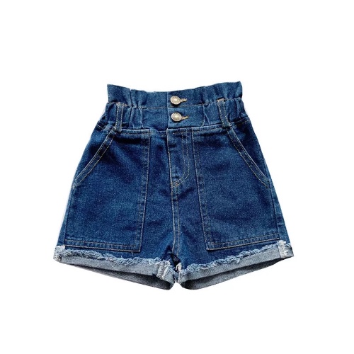 שורט ג׳ינס גזרה גבוהה