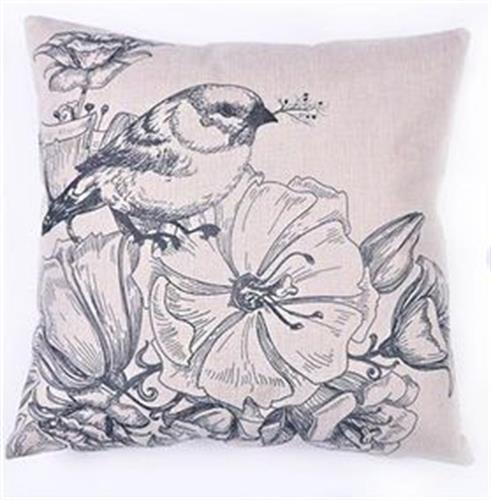 ציפית לכרית לצביעה 45/45 סמ - ציפור