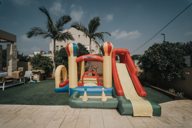 מתקן קפיצה מתנפח פארק ילדים - Jumpy Jump - קפיץ קפוץ