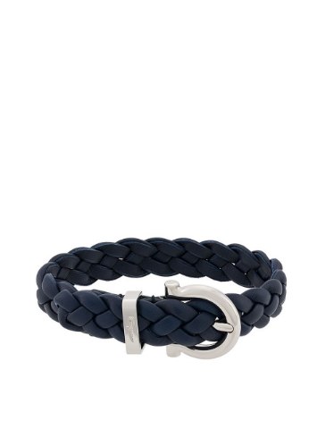 Salvatore Ferragamo Woven Adjustable Gancini bracelet