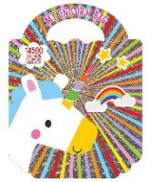 חד קרן - חוברת פעילות 500 מדבקות