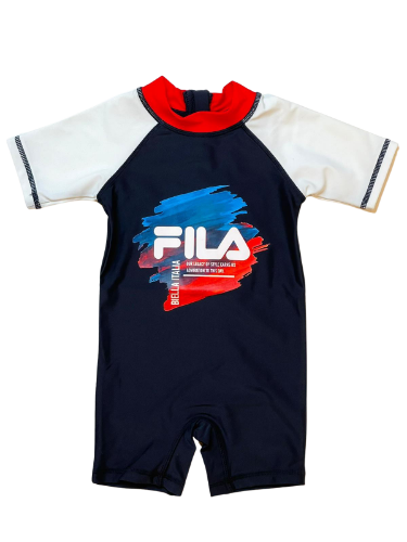אוברול ים תינוקות אנטי סאן FILA כחול 6-12M