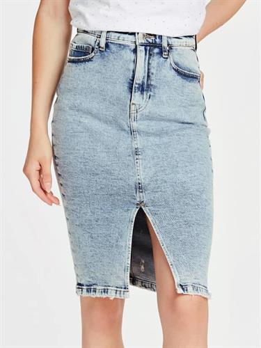 חצאית ג'ינס מידי GUESS