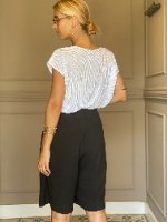 חולצת גופרה - לבן