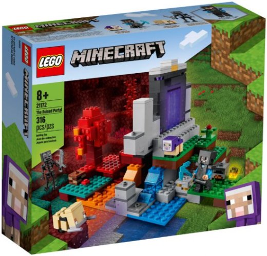 הפורטל ההרוס 21172 LEGO Minecraft