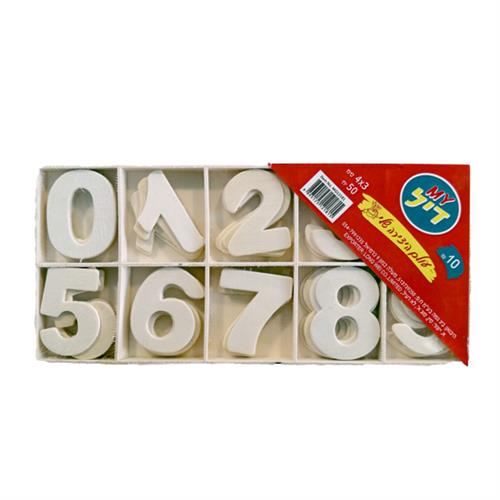 מספרים מעץ בקופסא