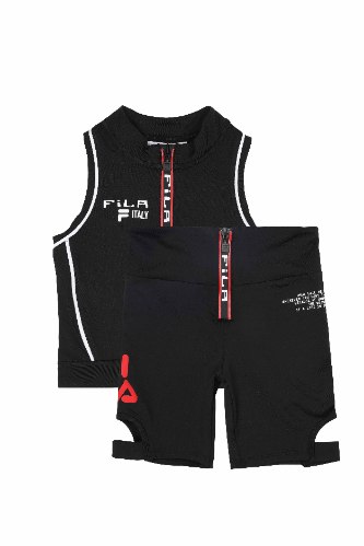סט אקטיב FILA שחור 6-16