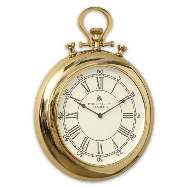 שעון ביג בן זהב נירוסטה  מידות : 70×70