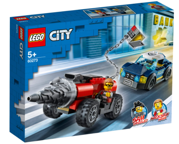 לגו City 60273 שוטרים וגנבים