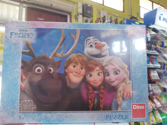 פאזל 100 חלקים פרוזן וחבריה (דינו)