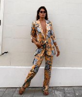 חליפת אודליה כתום