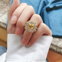 טבעת ALISA צהובה