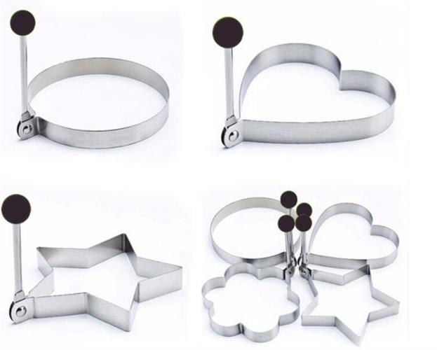 סט לעיצוב וטיגון החביתה 4 צורות