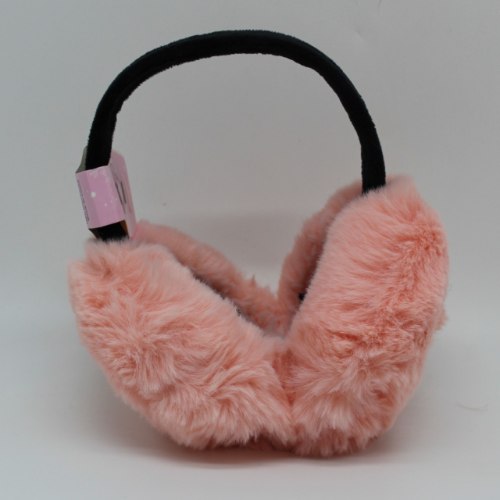 מחממי אוזניים מתקפלים ורוד בהיר