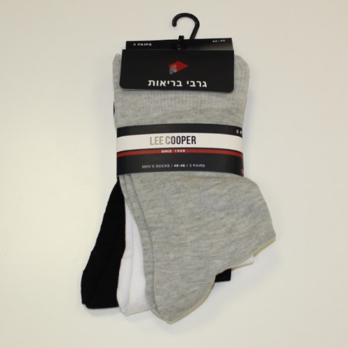 שלישיית גרבי בריאות גבר