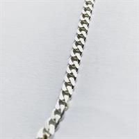 שרשרת גורמט פנצ'ר כסף קצרה S