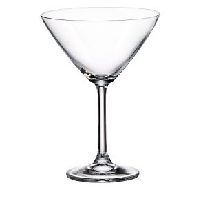 שישיית כוסות מרטיני 280 מ"ל בוהמיה (חסר במלאי)