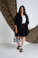 ג׳קט מייקי שחור