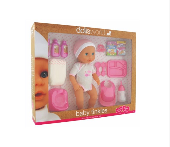 בובה 38 ס״מ סיר + סט האכלה