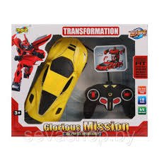 glorious mission transformation מכונית רובוט על שלט