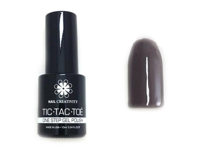 לק ג'ל טיק-טק Creativity - מס' 19 אפור כהה