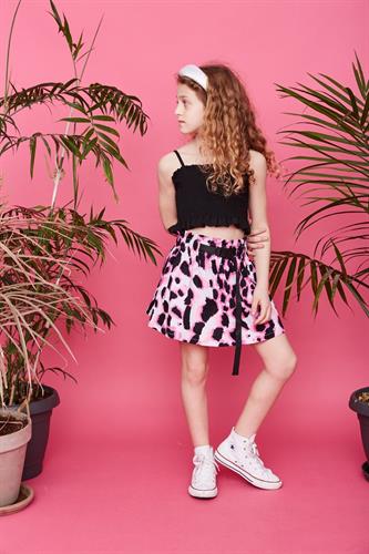 חצאית DYLAN ורוד מנומר