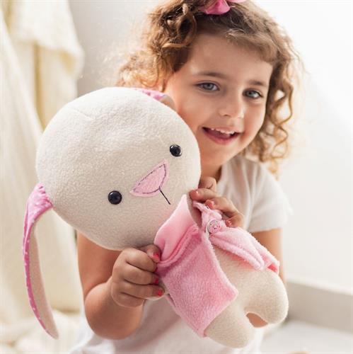 מיכל: בובה לתרגול כפתור כפתורים