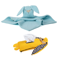 מארז מתנה ליולדת: שמיכי וללה אפצ'י (ניתן לבחור את צבע כל אחת מהפריטים)