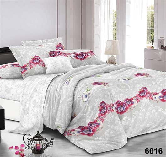 סט מצעים זוגי רומנטקס 100% כותנה  פרקל - 6016