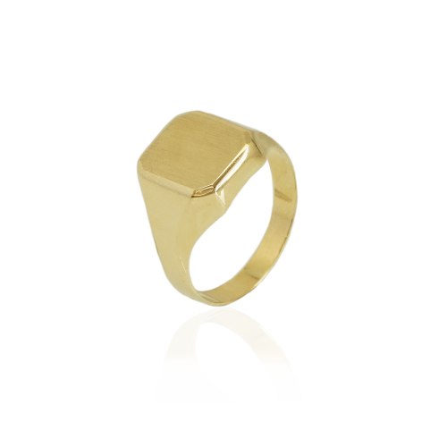 טבעת זרת חותם לגבר