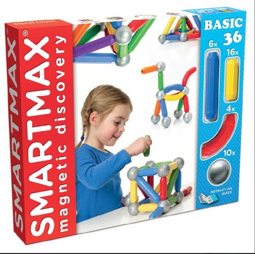 מגנטים בייסיק 36 חלקים