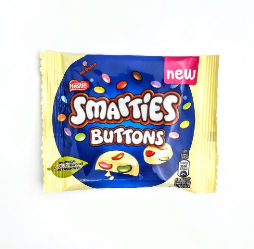 Smarties Buttons White Mini Pack
