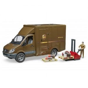 530-02538 משאית MB Sprinter UPS עובד+אביזרים