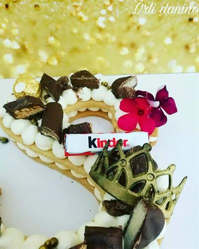 כתר דגם דויד המלך קטן | תבנית ליצירה בשוקולד | כתר לקידוט עוגות וקינוחים מיוחדים