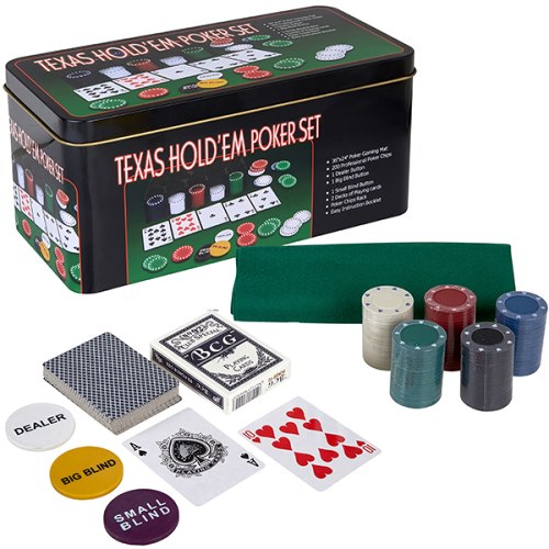 סט פוקר 200 צ'יפים באריזת מתנה