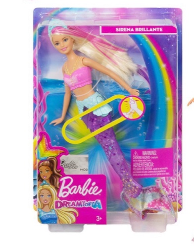 ברבי בת הים - אורות מנצנצים