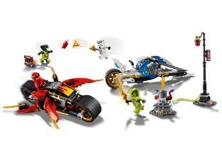לגו- נינג'אגו אופני הלהב של קאי ואופנוע השלג של זיין 70667
