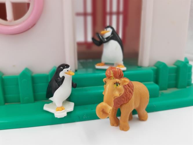 מיניאטורות זוג פינגווינים ממדגסקר ופיל מעידן הקרח